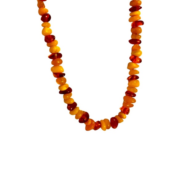 Vintage Natural Baltic Amber Necklace - Picture 1 of 9